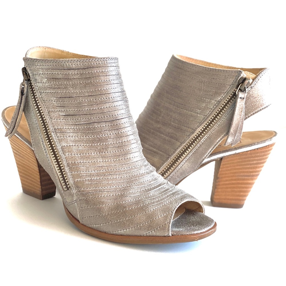 Silver Shimmer Paul Green Heels
